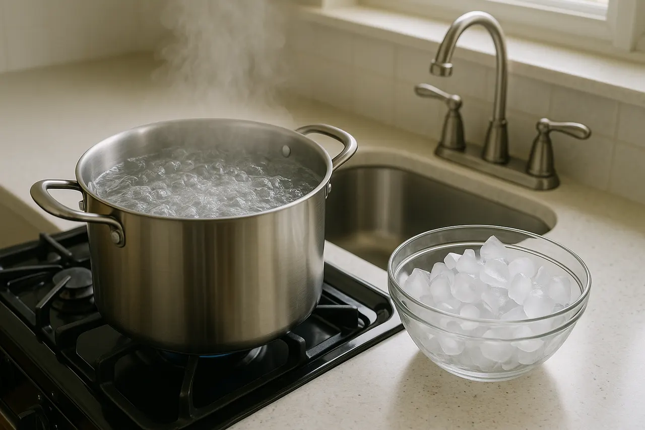 How to blanch and shock vegetables for bright color and texture — Step 1: Prepare your equipment
