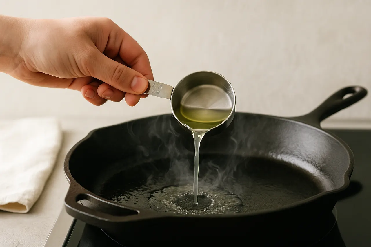 How to deglaze a pan and use the fond for flavor — Step 3: Add a measured splash of liquid
