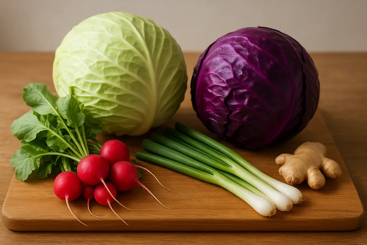 How to ferment vegetables at home (sauerkraut or kimchi) — Step 1: Choose fresh vegetables and recipes