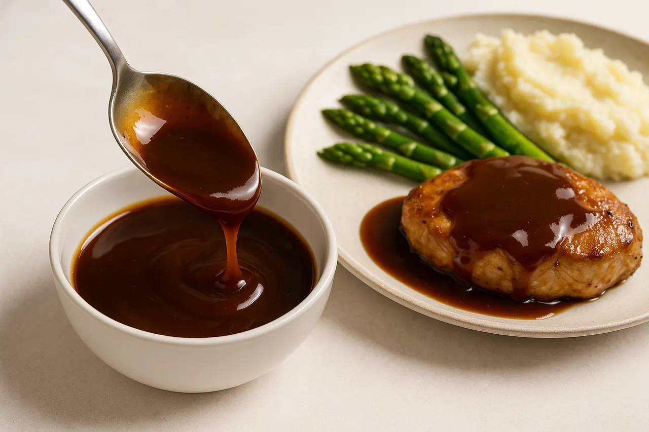 How to fix a curdled sauce (like hollandaise or butter sauce) — Step 7: Finish with gentle warming and serve