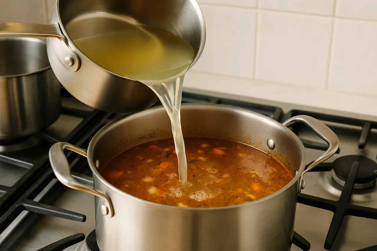 How to fix an oversalted soup or stew — Step 7: Create a separate unsalted batch