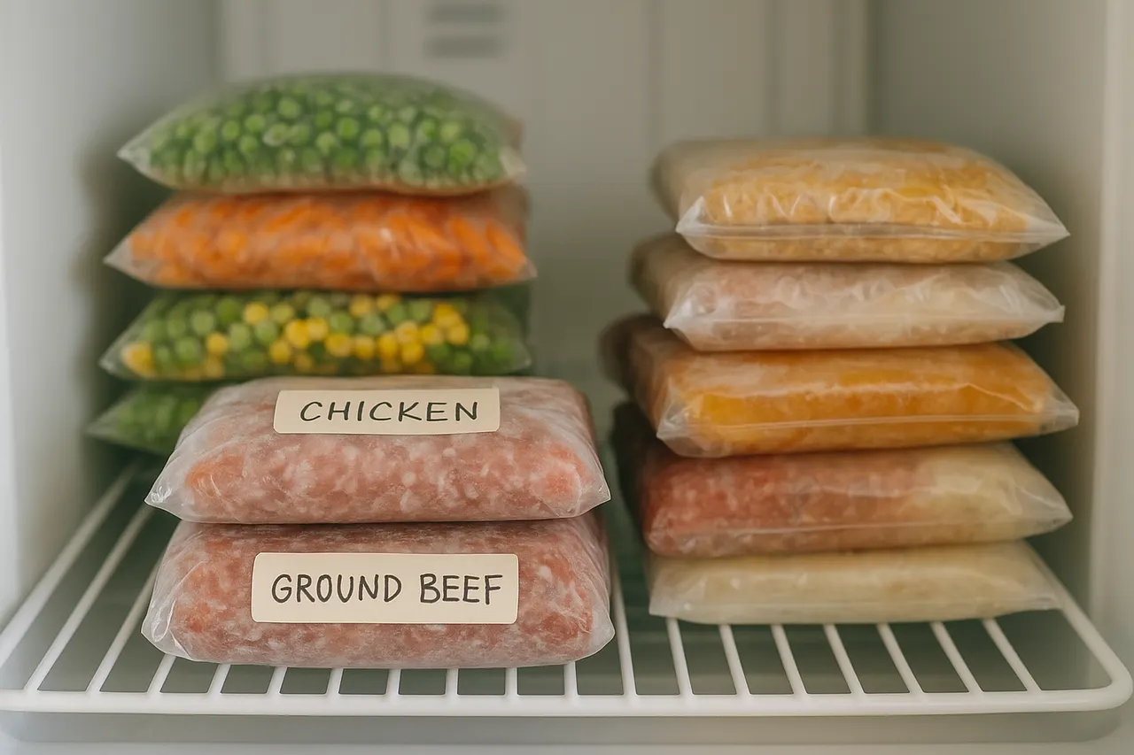 How to freeze and reheat leftovers safely — Step 5: Label and organize by date