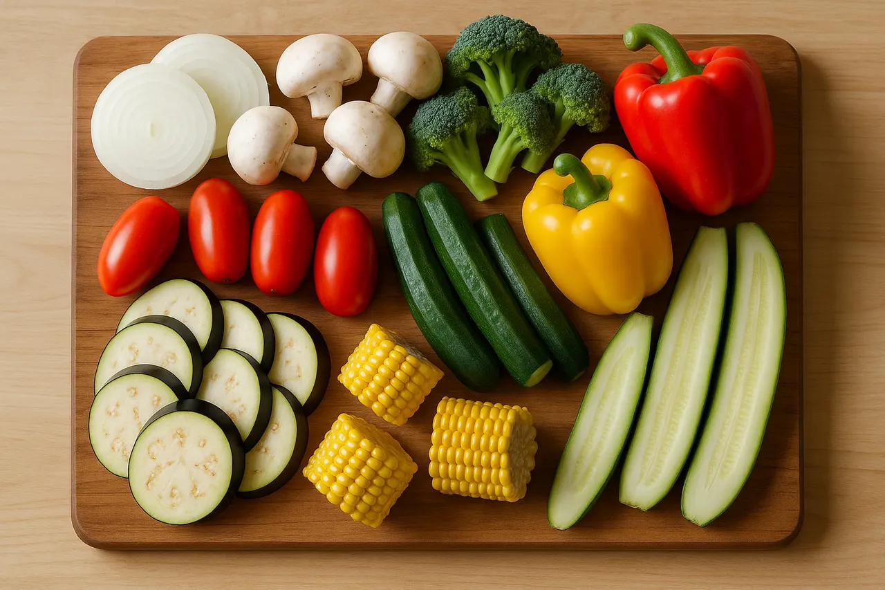 How to grill vegetables without burning them — Step 1: Select vegetables wisely