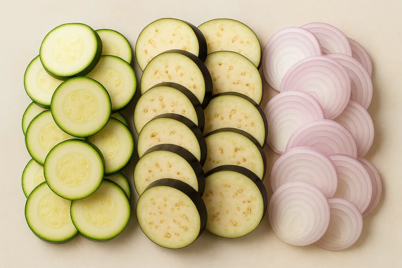 How to grill vegetables without burning them — Step 2: Prepare uniform pieces