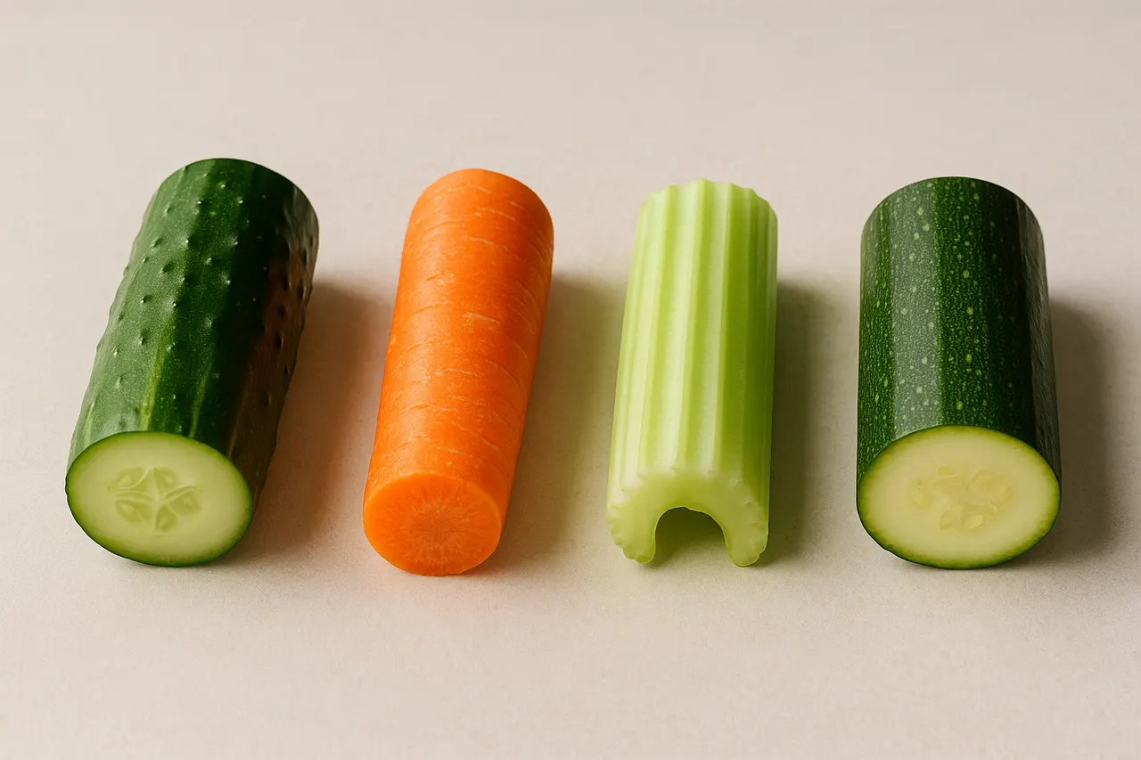 How to julienne vegetables quickly and safely — Step 4: Cut manageable segments