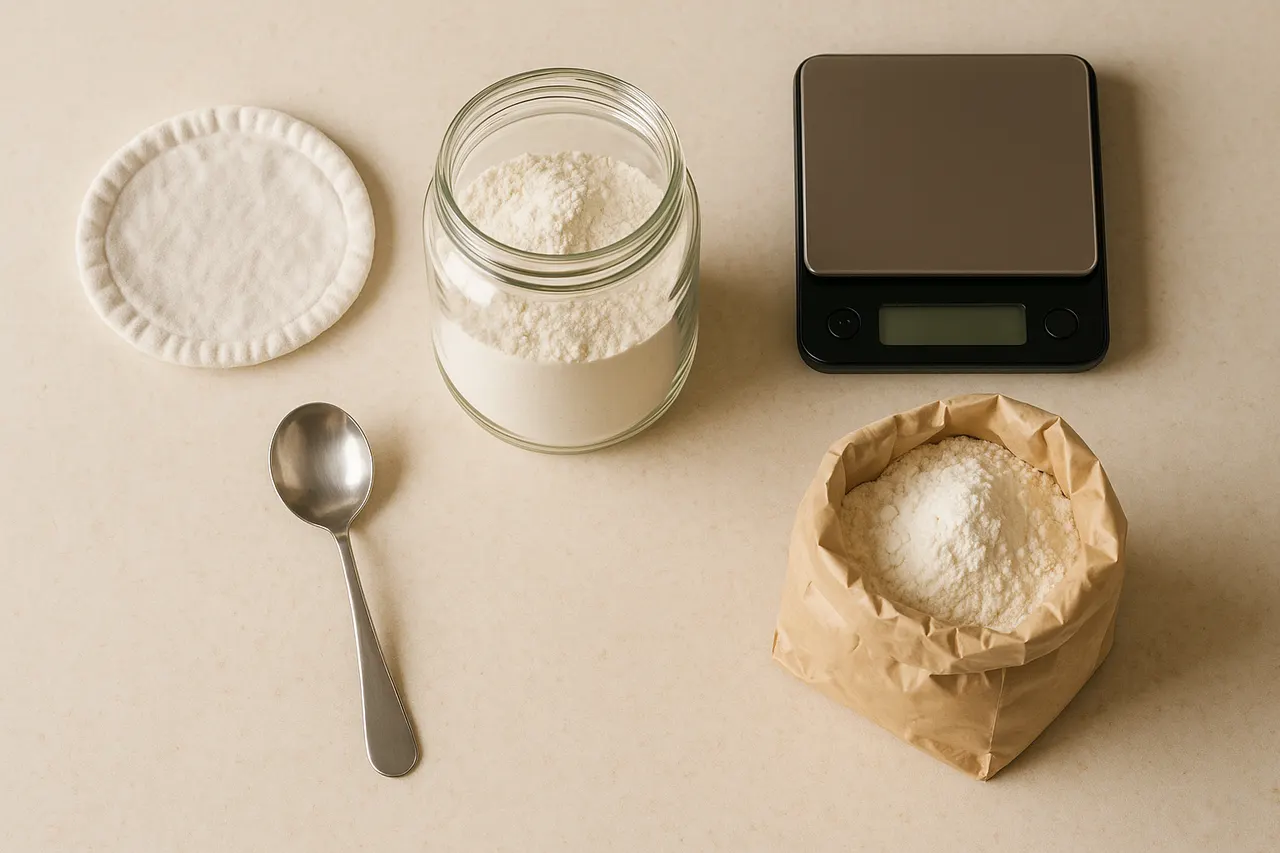 How to make and maintain a sourdough starter — Step 1: Gather supplies and ingredients