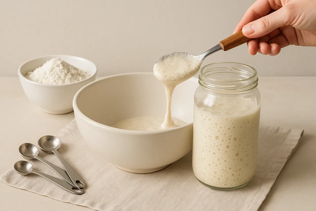How to make and maintain a sourdough starter — Step 7: Use and maintain long-term