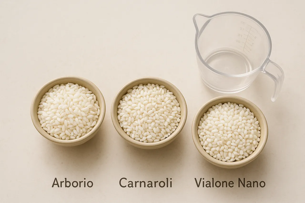 How to make creamy risotto without it becoming gluey — Step 1: Choose the right rice