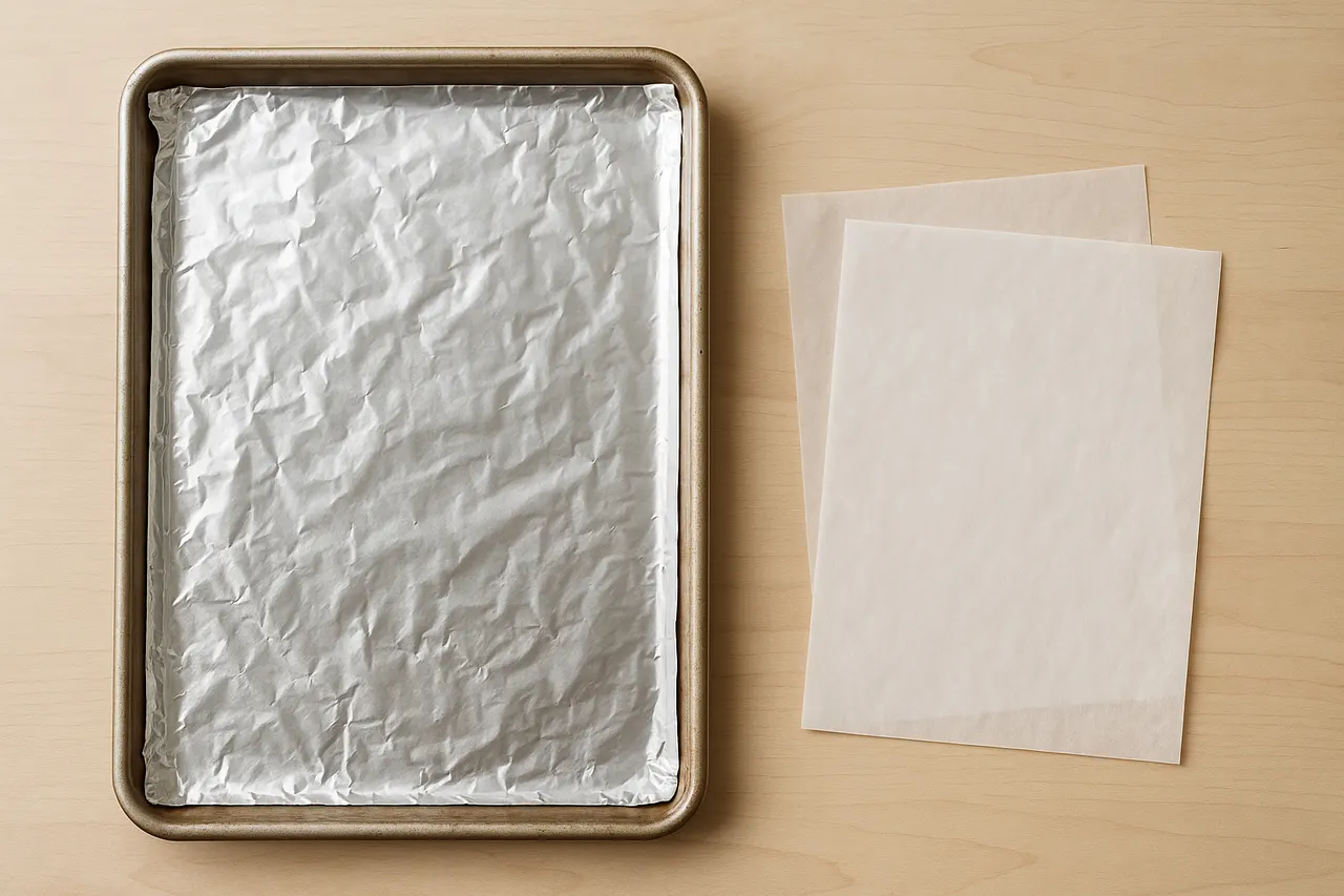 How to make perfectly crispy bacon in the oven — Step 3: Line a sheet pan