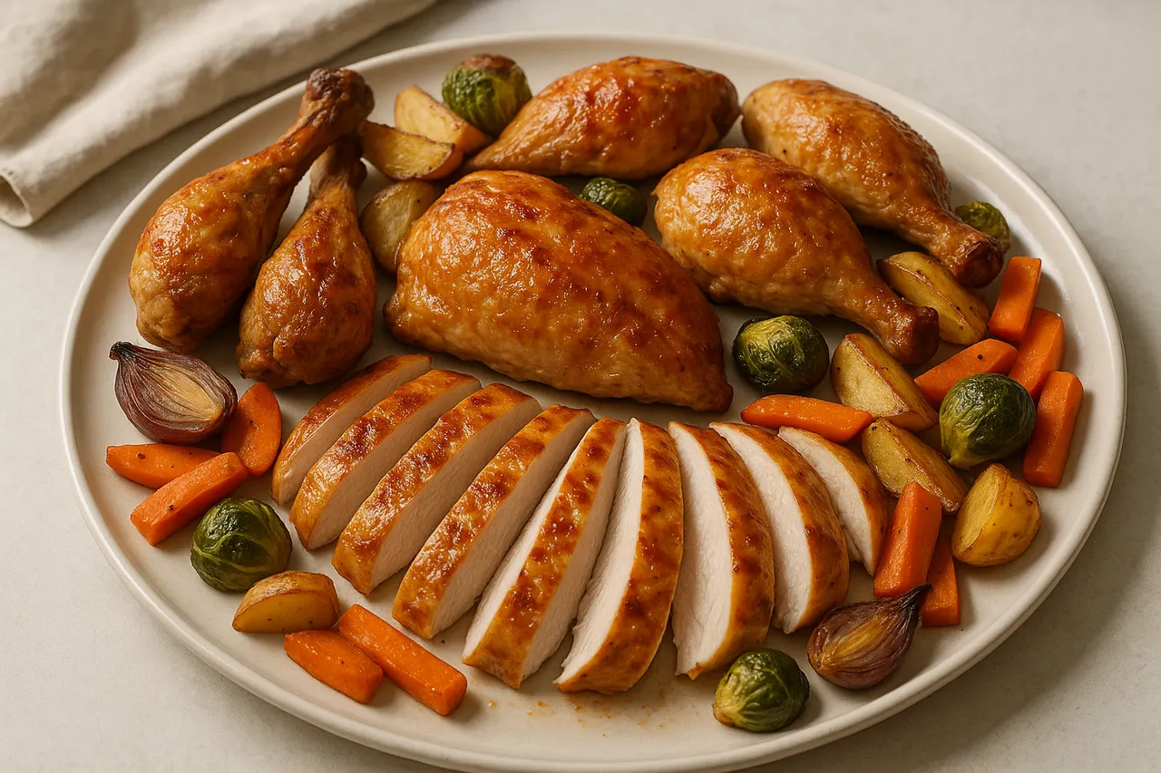 How to roast a whole chicken in the oven — Step 7: Carve and serve
