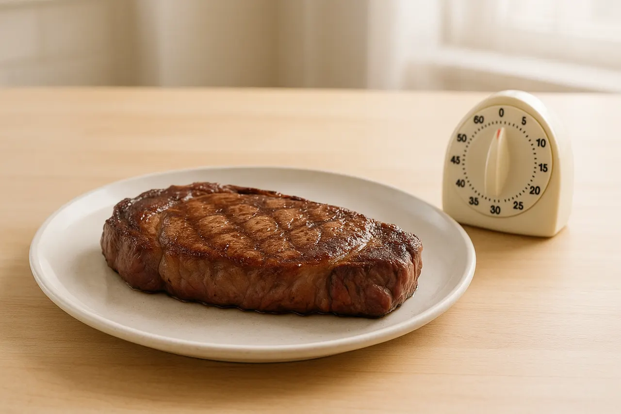 How to sear a steak to get a perfect crust — Step 2: Bring steak to room temperature